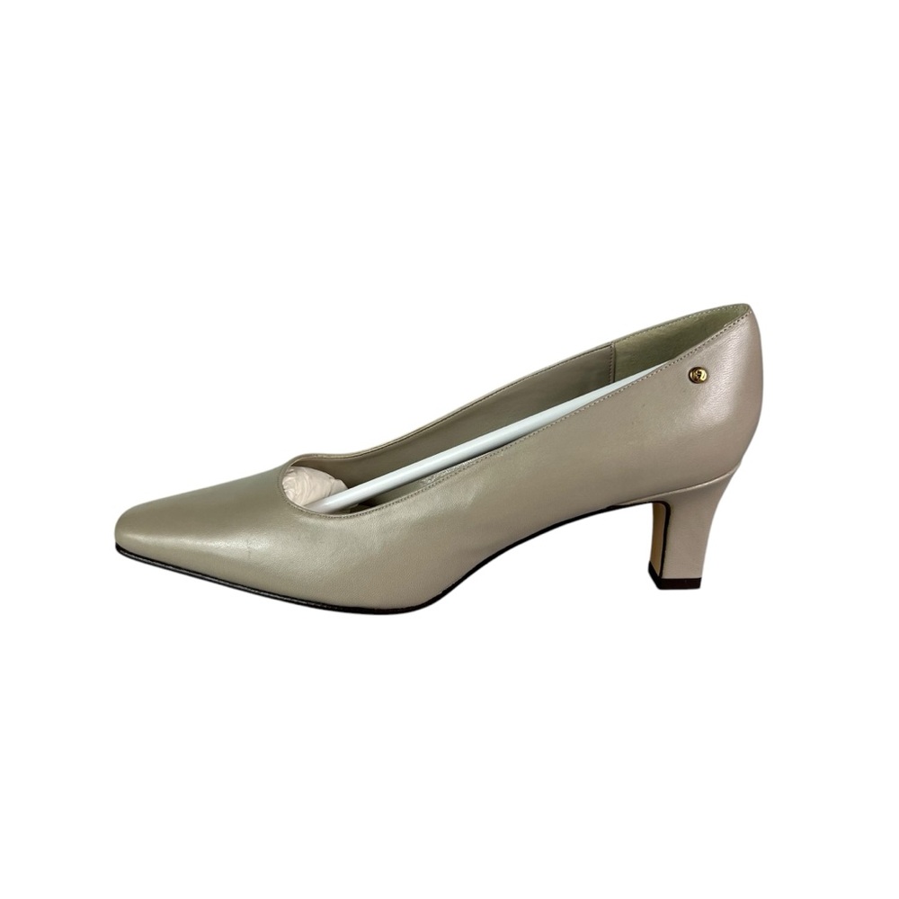 ETIENNE AIGNER SMART LEPTY Leather Heels Pump